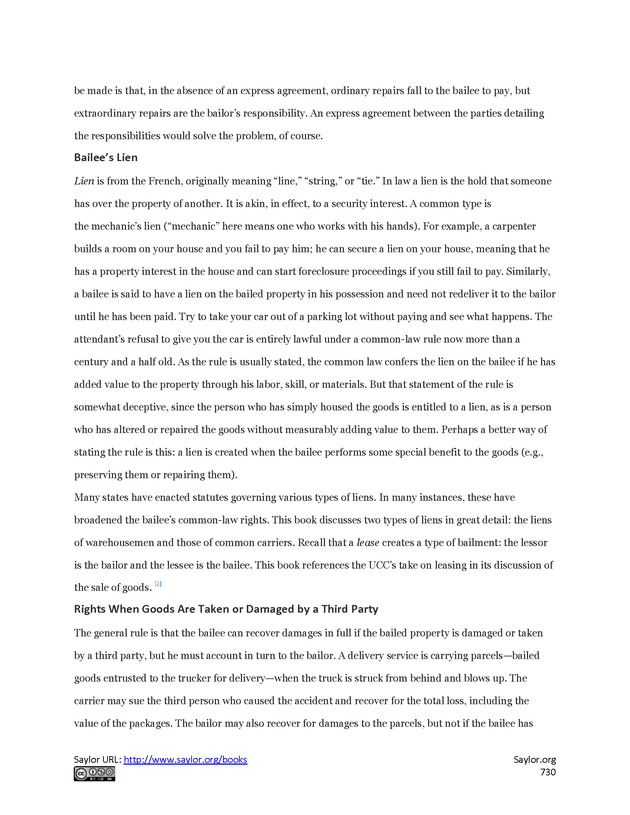Business Law and the Legal Environment - Page 730